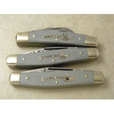 Boker Germany Dixie Comm. Collection Set of 3 Knives in Music Box