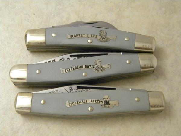 Boker Germany Dixie Comm. Collection Set of 3 Knives in Music Box
