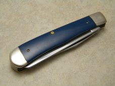Case XX USA 1991 Blue NCCC B254 Trapper Club Knife