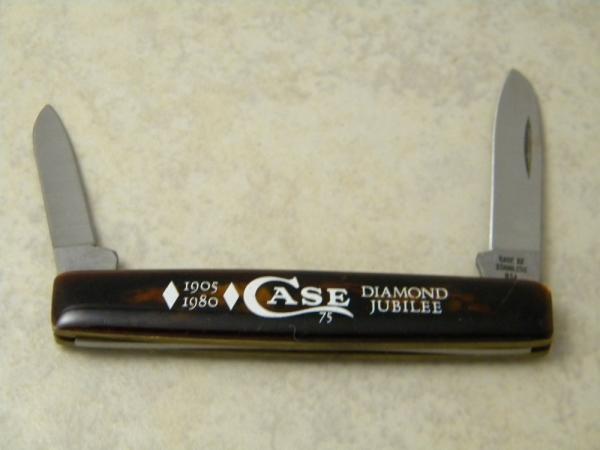 Case XX Stainless USA 1905-1980 Diamond Jubilee 75th Anniversary Tortoise Shell 278 Pen Knife Case XX Stainless USA 1905-1980 Diamond Jubilee 75th Anniversary Tortoise Shell 278 Pen Knife