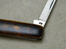 Case XX Stainless USA 1905-1980 Diamond Jubilee 75th Anniversary Tortoise Shell 278 Pen Knife