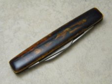 Case XX Stainless USA 1905-1980 Diamond Jubilee 75th Anniversary Tortoise Shell 278 Pen Knife