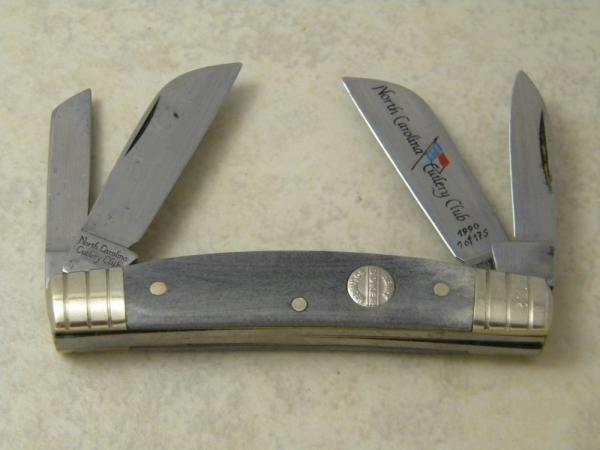 H. Boker & Co. Solingen Germany North Carolina Cutlery Club Bone Congress Knife H. Boker & Co. Solingen Germany North Carolina Cutlery Club Bone Congress Knife