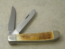 Parker-Edwards Alabama, USA Bone 1 of 75 Tarheel Show 1987 Mini Trapper Knife