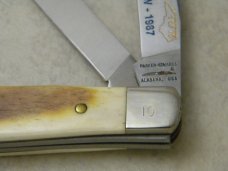 Parker-Edwards Alabama, USA Bone 1 of 75 Tarheel Show 1987 Mini Trapper Knife