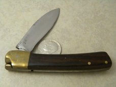 Custom "Little" Wood Picklock Knife 