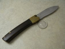 Custom "Little" Wood Picklock Knife 
