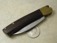 Custom "Little" Wood Picklock Knife 