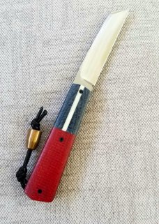 Vincenzo Balistreri  White Wolf slipjoint..2nd Amendment Special..440C.firing pin shield. Bullet Bea