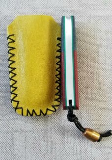 Vincenzo Balistreri  White Wolf slipjoint..2nd Amendment Special..440C.firing pin shield. Bullet Bea