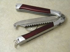 Custom Unbranded Serrated Butterfly Knife 