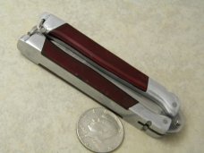 Custom Unbranded Serrated Butterfly Knife 