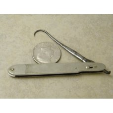 Vintage Haussmann & Dunn Surgical Tenaculum Artery Hook Knife w/Locking Blade