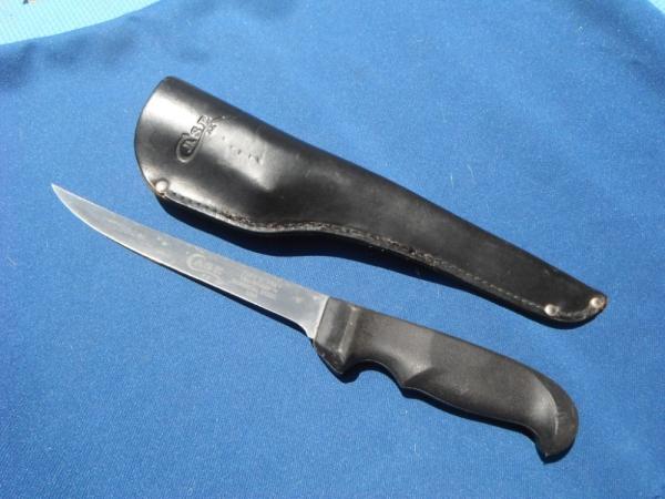 Case XX 212-6 FSS Fillet, Skinning Knife with Original Sheath, Case XX Filet Knife, Surgical Steel Case XX 212-6 FSS Fillet, Skinning Knife with Original Sheath, Case XX Filet Knife, Surgical Steel
