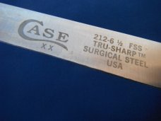 Case XX 212-6 FSS Fillet, Skinning Knife with Original Sheath,  Case XX Filet Knife, Surgical Steel