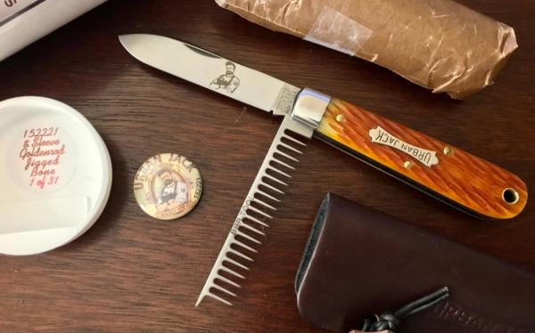 Great Eastern Cutlery Tidioute #152221 Urban Jack, Goldenrod Jigged Bone Handle, Rare, New (GEC 15) Great Eastern Cutlery Tidioute #152221 Urban Jack, Goldenrod Jigged Bone Handle, Rare, New (GEC 15)