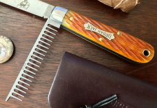 Great Eastern Cutlery Tidioute #152221 Urban Jack, Goldenrod Jigged Bone Handle, Rare, New (GEC 15) 