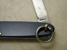 Vintage "Foreign" Blue Ring Turn Knife 