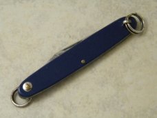 Vintage "Foreign" Blue Ring Turn Knife 