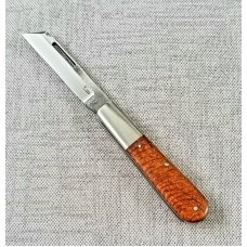 Kroo Custom Sheepsfoot Barlow395quot N690brut de force lookTerblans Beechwood ScalesScagel cut
