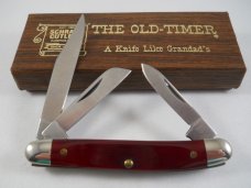 Schrade Old Timer 108RB Red Bone USA Mint