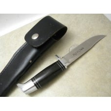 Linder Solingen Germany Traveller Inox Fixed Blade Sheath Knife