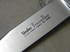 Linder Solingen Germany Traveller Inox Fixed Blade Sheath Knife