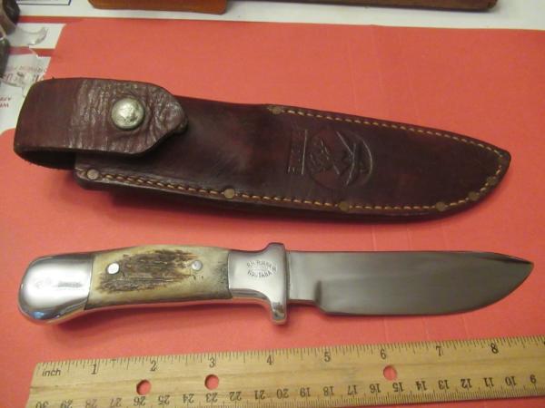 R.H. Ruana Discontinued Elkhorn Skinner Model 26 C