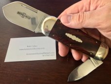 Great Eastern Cutlery Tidioute #462211 Whaler, Cocobolo Wood Handle, Unused (GEC 46) 