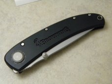 Browning USA Model 322-235 Silver-Black Linerlock Knife NIB