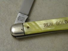 Schrade Walden USA SS 700 2 Blade Melon Tester Knife 1946-1973