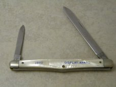 Schrade Walden USA SS 700 2 Blade Melon Tester Knife 1946-1973