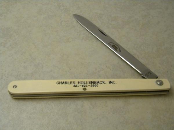 Schrade + USA Melon Tester Knife 1973-2005 "Charles Hollenback" Schrade + USA Melon Tester Knife 1973-2005 "Charles Hollenback"
