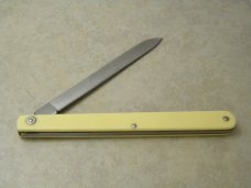 Schrade + USA Melon Tester Knife 1973-2005 "Sunkist" (Blue)