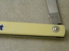 Schrade + USA Melon Tester Knife 1973-2005 "Sunkist" (Blue)