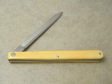 Schrade NY USA SS 102 Melon Tester Knife 1973-2005 "Sunkist" 