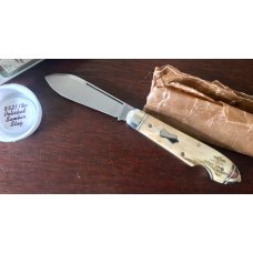 Great Eastern Cutlery Northfield 852118EO, Bullet End Jack, Polished Stag Handle, (GEC 85), New
