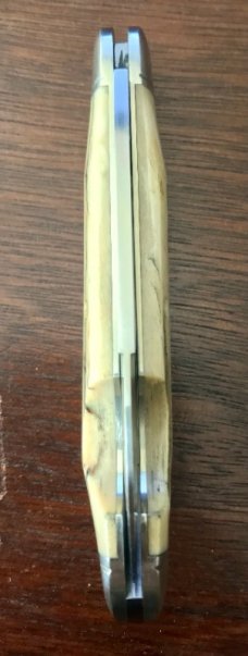 Great Eastern Cutlery Northfield 852118EO, Bullet End Jack, Nice Polished Stag Handle, (GEC 85), New