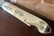 Great Eastern Cutlery Northfield 852118EO, Bullet End Jack, Nice Polished Stag Handle, (GEC 85), New