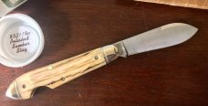 Great Eastern Cutlery Northfield 852118EO, Bullet End Jack, Nice Polished Stag Handle, (GEC 85), New