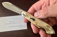 Great Eastern Cutlery Northfield 852118EO, Bullet End Jack, Nice Polished Stag Handle, (GEC 85), New