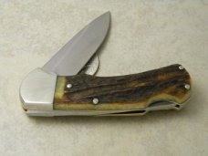 Puma Germany Stag 745 Stainless Lockback Knife c.1977