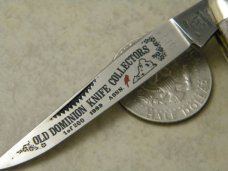 Fight'n Rooster Germany Stag "1989 Old Dominion Knife Collectors Association" Muskrat Knife