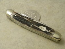 Fight'n Rooster Germany Stag "1989 Old Dominion Knife Collectors Association" Muskrat Knife