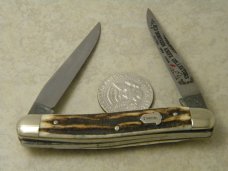 Fight'n Rooster Germany Stag "1989 Old Dominion Knife Collectors Association" Muskrat Knife