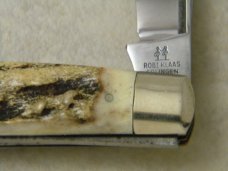 Kissing Crane Robt Klaas Solingen Germany Stag "Reproduction Circa 1896" No. 12 Large Congress Knife