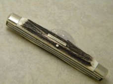 Kissing Crane Robt Klaas Solingen Germany Stag "Reproduction Circa 1896" No. 12 Large Congress Knife