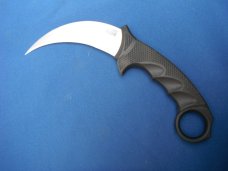 Discontinued Cold Steel Steel Tiger, Karambit AUS8A Plain Edge Knife w/original sheath Made in Japan