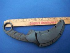 Discontinued Cold Steel Steel Tiger, Karambit AUS8A Plain Edge Knife w/original sheath Made in Japan