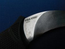 Discontinued Cold Steel Steel Tiger, Karambit AUS8A Plain Edge Knife w/original sheath Made in Japan